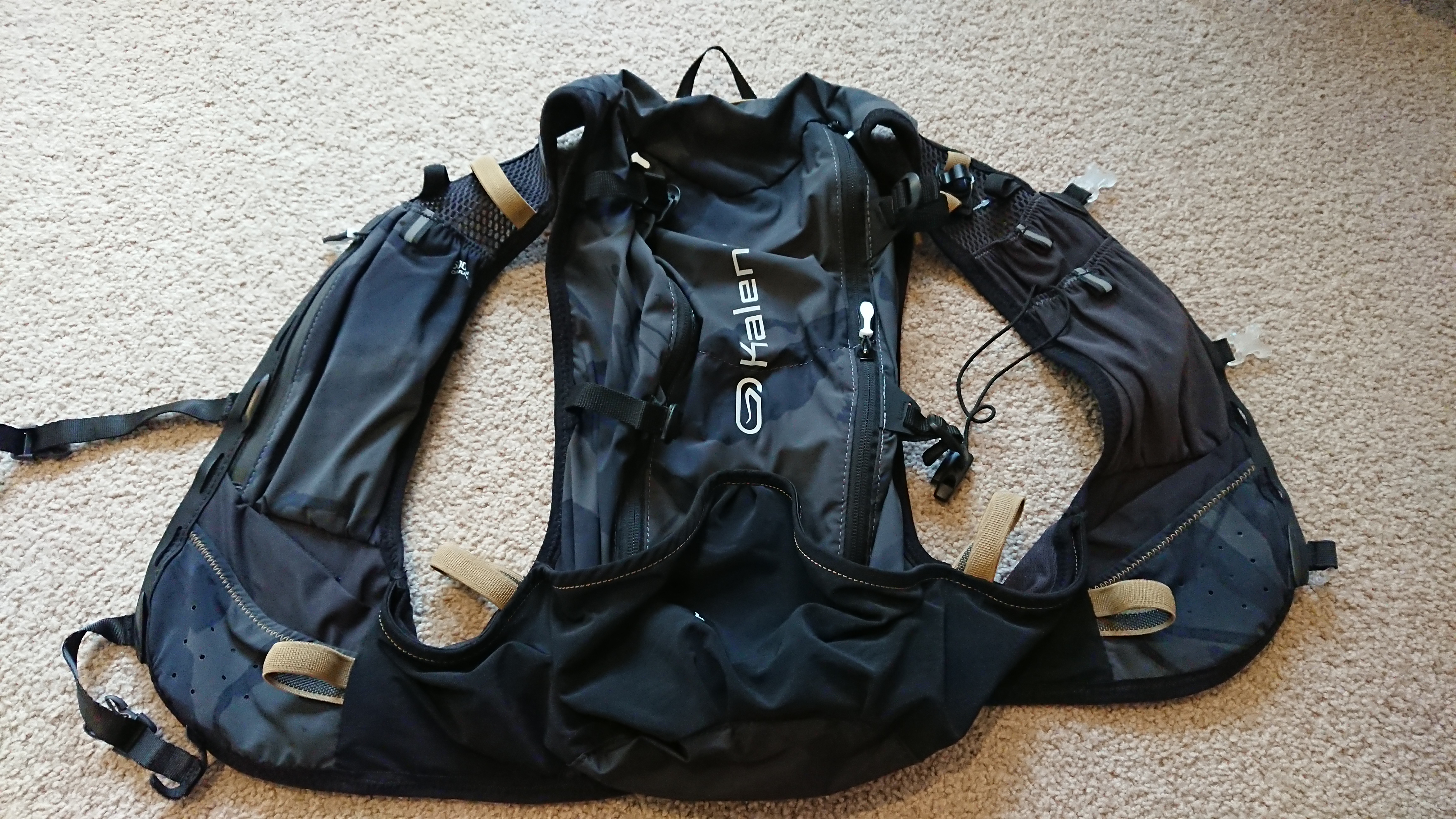 kalenji 15l ultra trail running bag